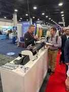 Phil Landriault demoing the PostBase Pro DS at NPF