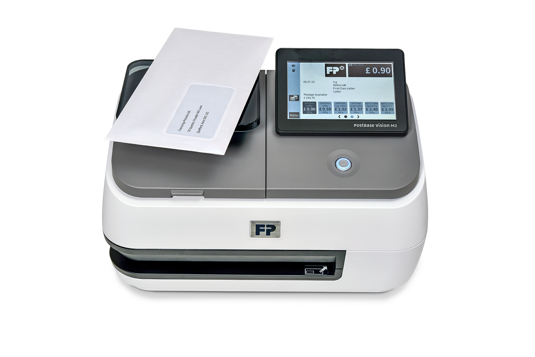 FP Mailing franking machine PostBase Vision M2Mailmark Postage Meter