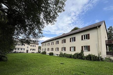 Foto von der BImA-Siedlung an der Reschstraße in Murnau.