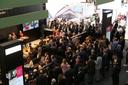Auf großes Interesse stoßen immer die Podiumsdiskussionen am BImA-Stand: In diesem Jahr informiert die BImA unter anderem zum Unterkünfte-Bauprogramm für die Bundeswehr.