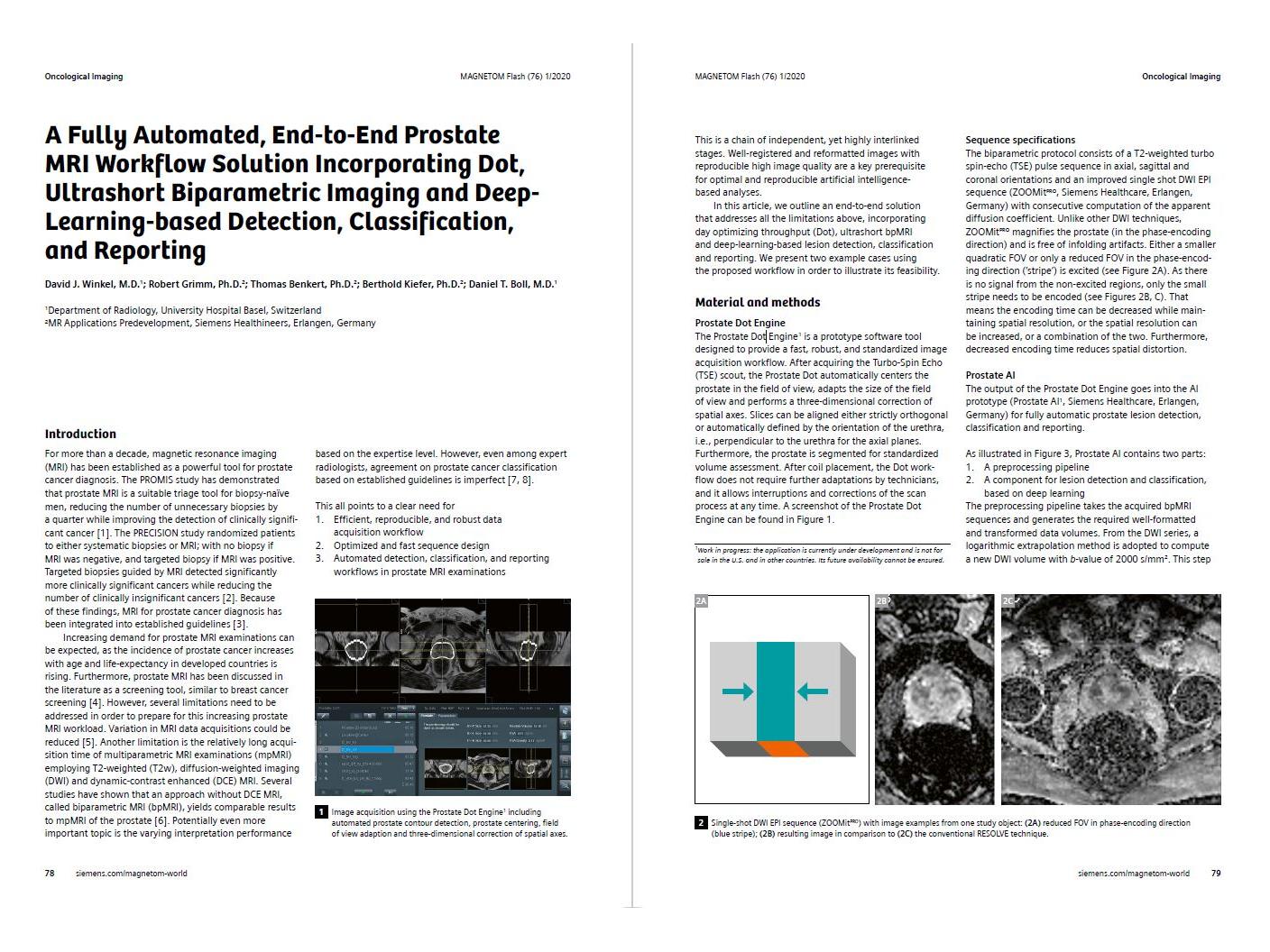 Prostate AI - A Fully Automated, End-to-End Prostate MRI Workflow Solution