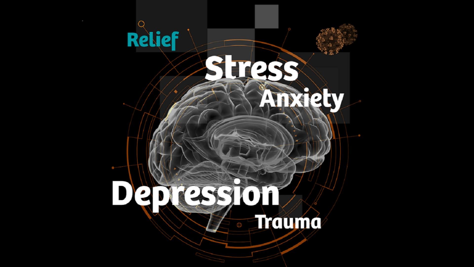 Cover picture on how to manage caregiver stress and trauma in the COVID-19 era.
