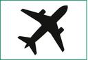 Icon of an airplane