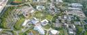 Der Campus der Uni Bayreuth von oben