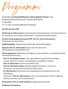 German Foundation for Peace Research Programm