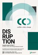 Launch Poster for Disruption Event
