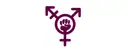 Ein Symbol für transinklusiven (Queer-)Feminismus.