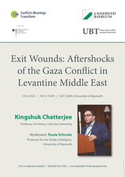Lecture Exit Wounds Poster