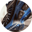 sole of a sports shoe