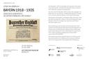 Einladungsdokument zu einer Ausstellung mit Informationen zur Ausstellung und einem Auszug aus einer historischen Quelle