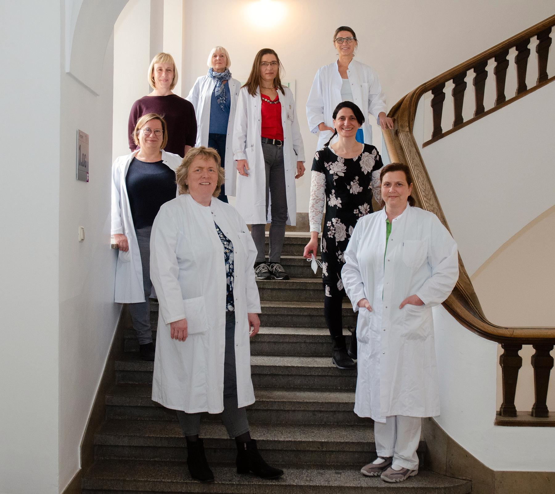 Team der Studienzentrale des LMU Brustzentrums