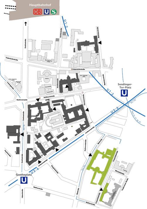 Lageplan Innenstadt
