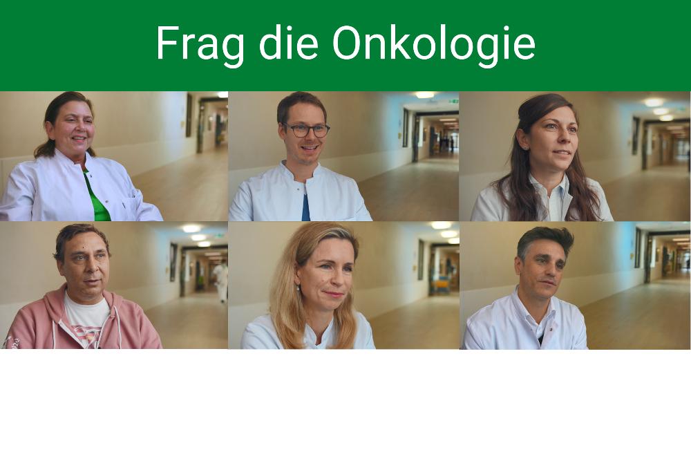 Bild: Fachexperten der Videoreihe „Frag die Onkologie“