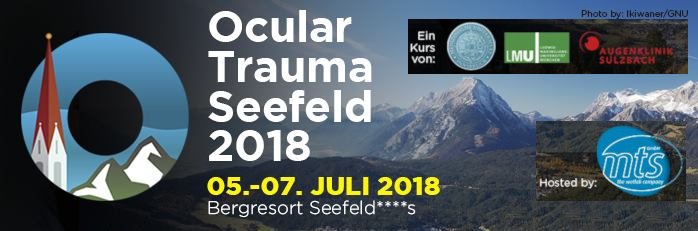 Veranstaltungsplakat ocular trauma seefeld 2018v2