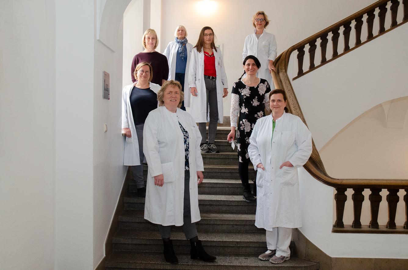Team der Studienzentrale des LMU Brustzentrums