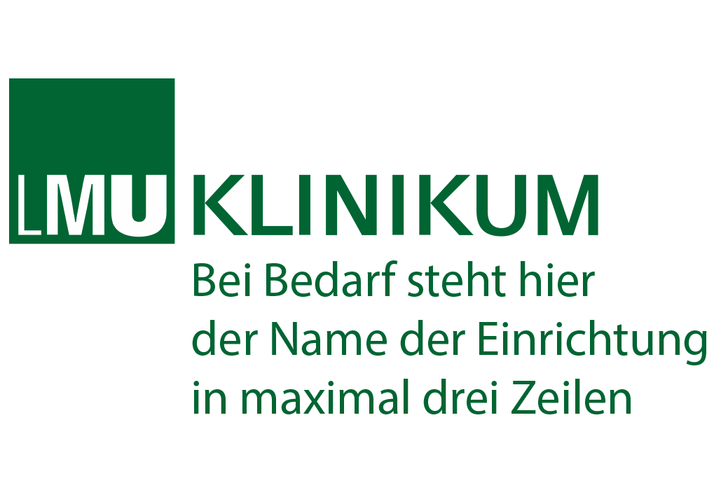 Muster Logo LMU Klinikum Einrichtung Muster Logo LMU Klinikum für Einrichtungen