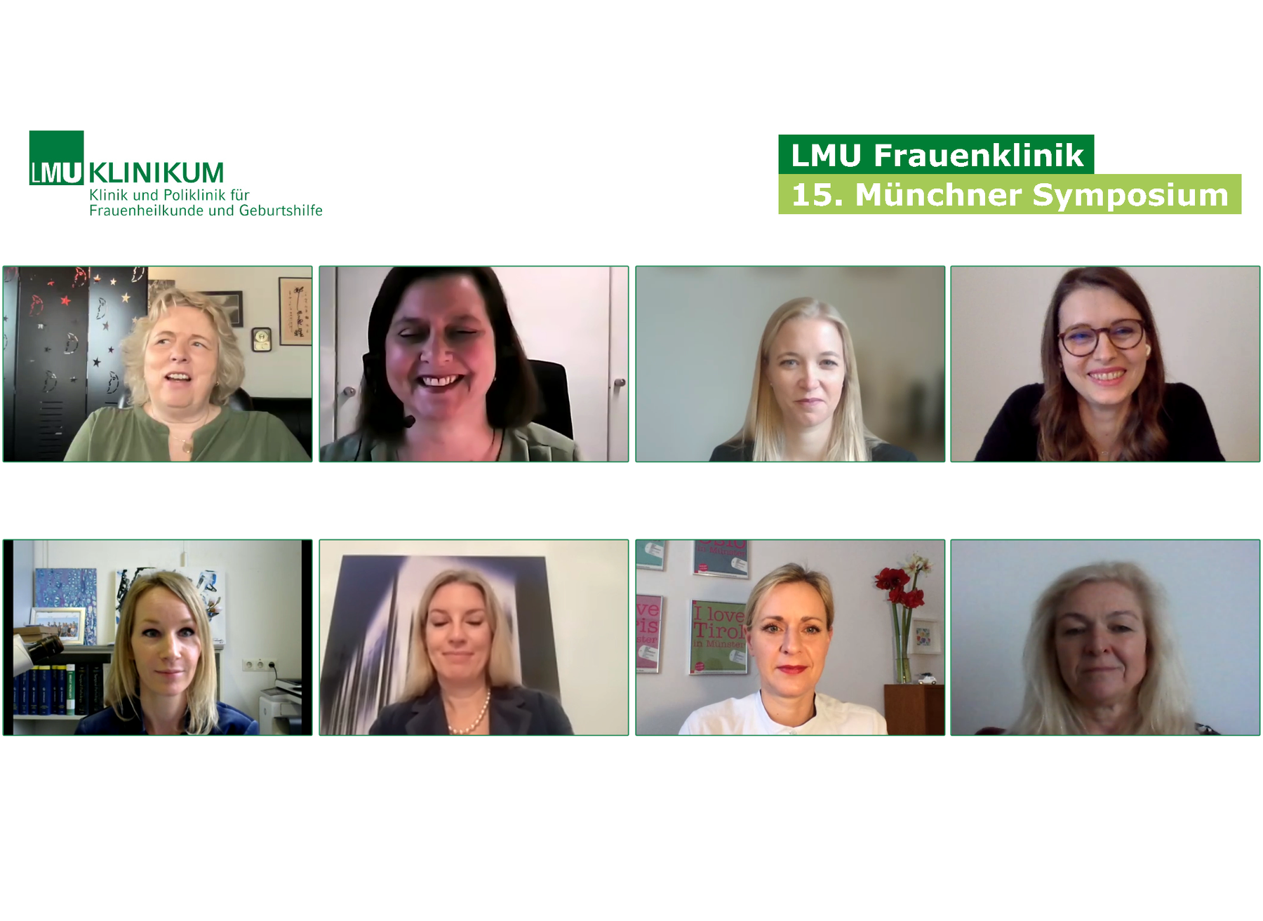 Team des LMU Brustzentrums am 15. Münchner Symposium der LMU Frauenklinik