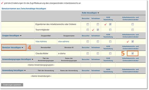 KUM-Teams Zugriffsteuerung 7 KUM-Teams Zugriffssteuerung 7