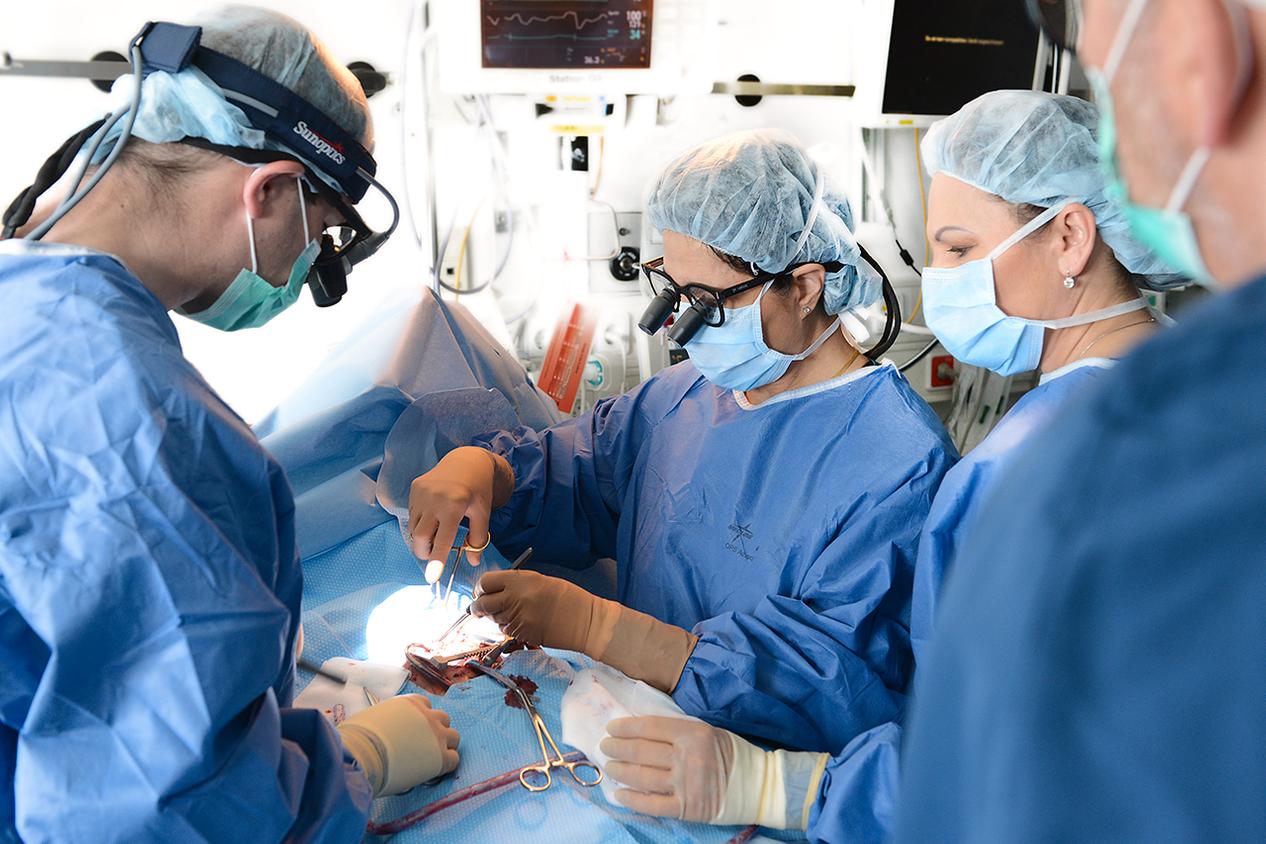 Intervention in der Kinderherzchirurgie Intervention in der Kinderherzchirurgie