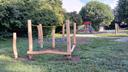 Neues Spielgerät auf dem Spielplatz An der Dreew