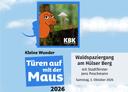 Aktionsposter zum Waldspaziergang mit Maus