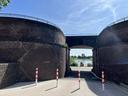 Deichtor am Rhein in Uerdingen