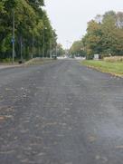 Horkesgath Fahrbahn mit neuer Asphaltdecke