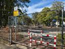 Gesperrter Kinderspielplatz