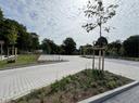 Neuer Friedhofsparkplatz in Krefeld Bockum