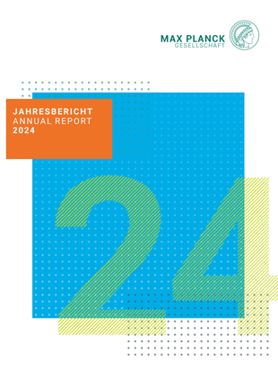 Bild zeigt das Cover des Jahresberichts