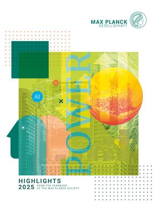 Image shows the cover of the English brochure “Highlights from the Yearbook”