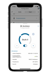 wibutler-App Lüftung