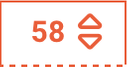 List counter and sort icon