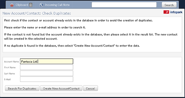 Checking for duplicates