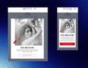 Alternative display for desktop and smartphone of the e-mail builder