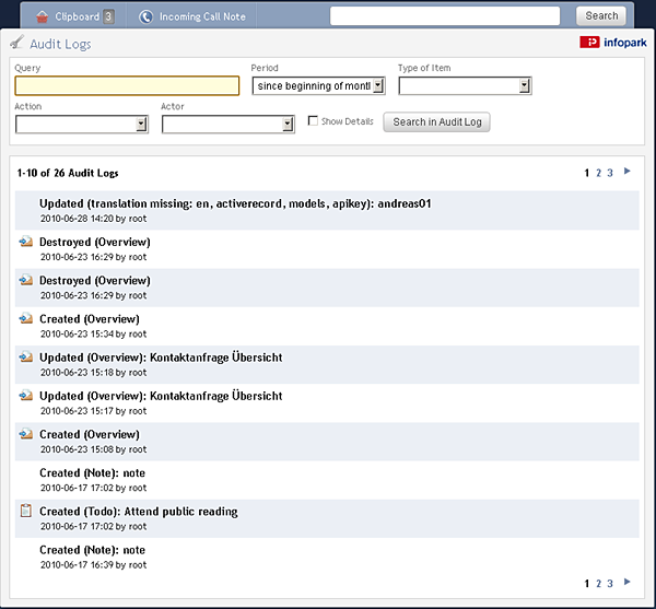 Audit Logs