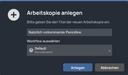Neue Arbeitskop