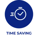 time saving symbol