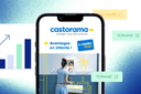 Beispiel einer E-Mail auf einem Smartphone umgeben von verschiedenen Symbolen