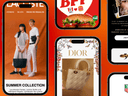 Email campaign examples displayed on mobile screens featuring personalized content from fashion, luxury, and consumer brands.