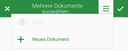 context menu with new document function