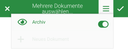 context menu witch activated archive flag