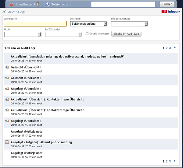Audit-Logs