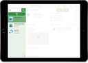 Quick search bar in tablet version