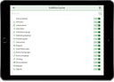 tablet with global search mask