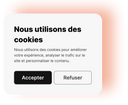Nous utilisons des cookies pour améliorer votre expérience, analyser le trafic sur le site et personnaliser le contenu.