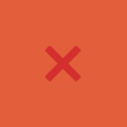 orange button with red cross sign