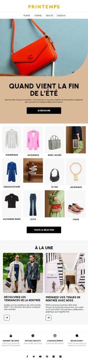 Printemps - newsletter rentrée