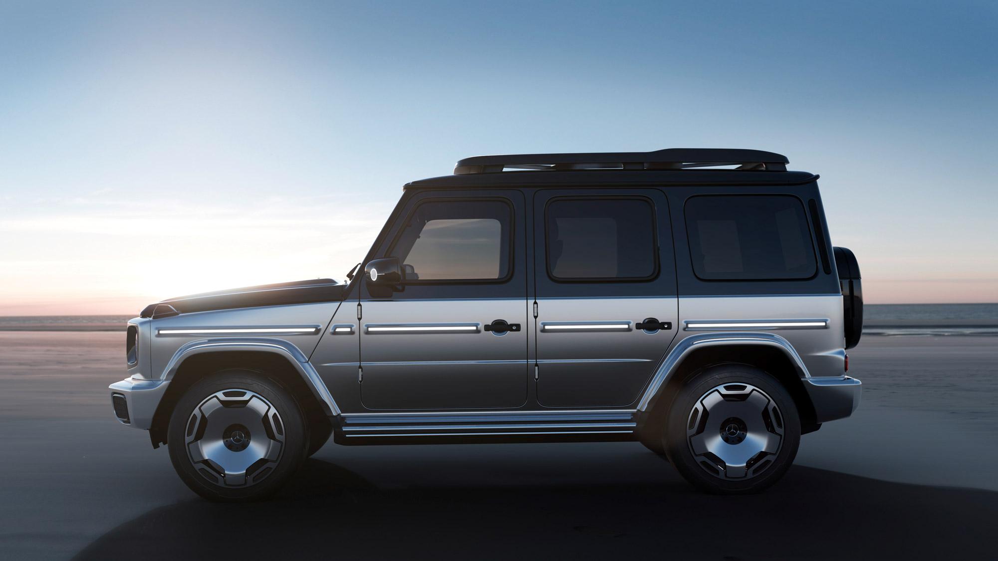 Die Mercedes G-Klasse als E-Auto