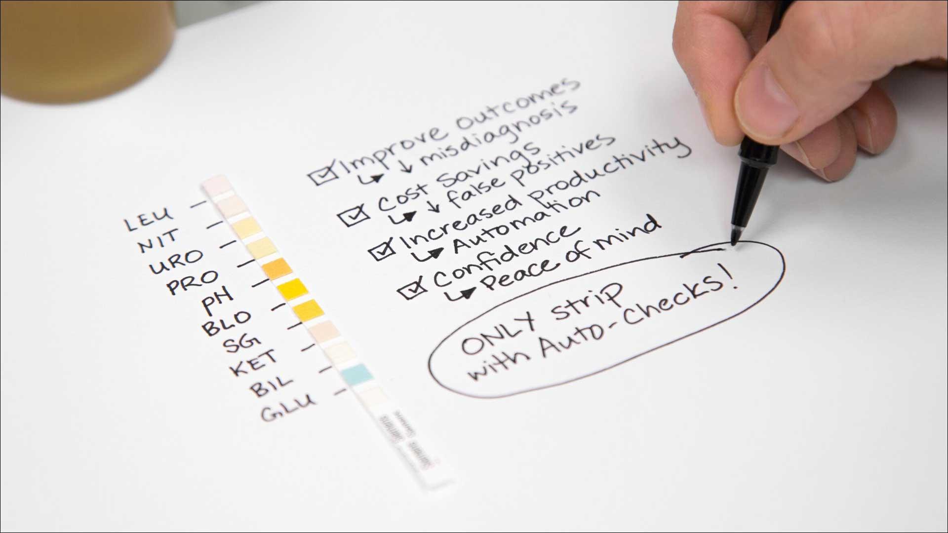 Intelligent Strips Featuring Autochecks Technology